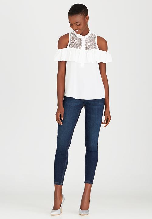 SISSY BOY - Mersini Shirt with Ruffles Milk