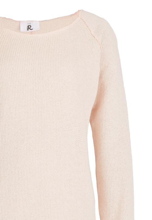 Rebel Republic - Raw Edge Sweater Pale Pink