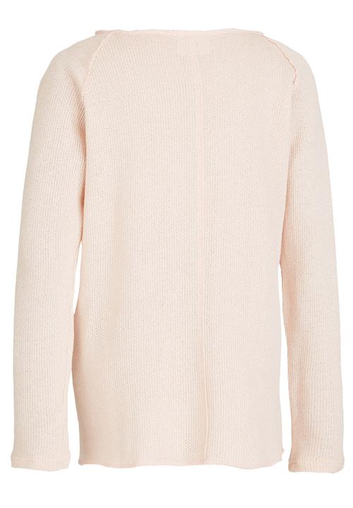 Rebel Republic - Raw Edge Sweater Pale Pink