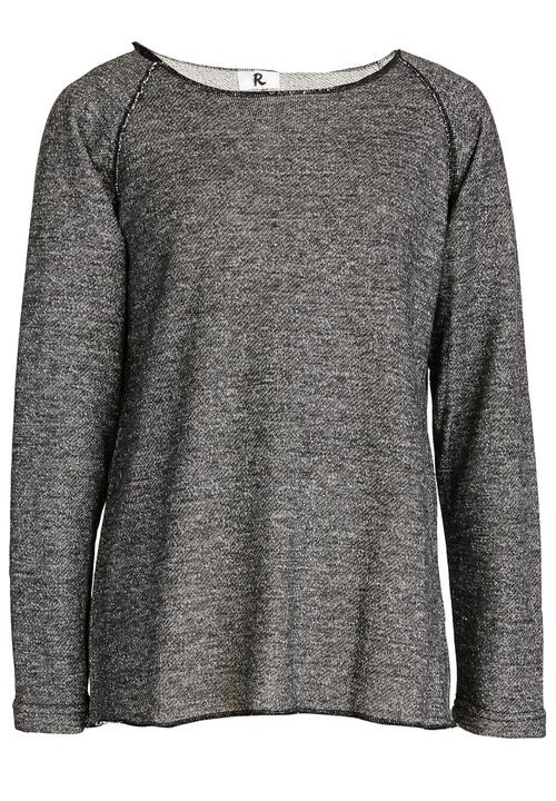 Rebel Republic - Raw Edge Sweater Grey
