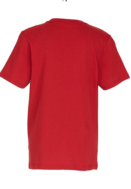 Vans - T-shirt with Print Dark Red