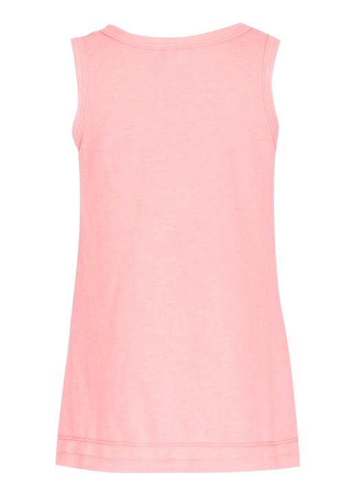 Eco Punk - Vest With African  Embroidery Mid Pink