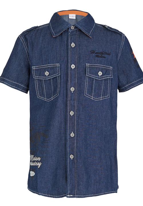 Pop Candy - Denim Shirt Navy