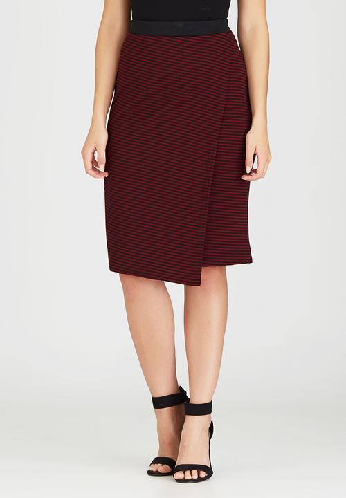 edit - Wrap Skirt Multi-colour