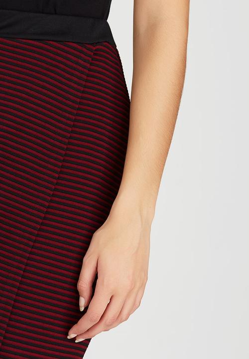 edit - Wrap Skirt Multi-colour