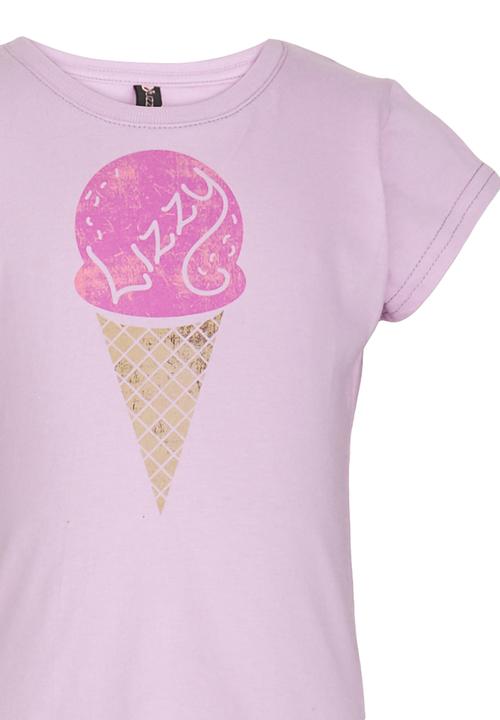 Lizzy - Neomah Tee Pale Purple