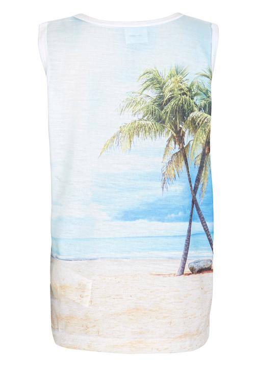 Soobe - Palm Trees Athlette Vest White