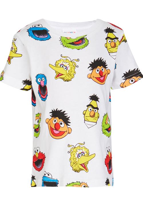 Pop Candy - Printed Sesame Street Tee Multi-colour
