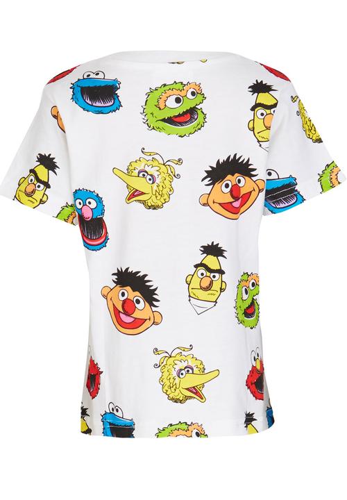 Pop Candy - Printed Sesame Street Tee Multi-colour
