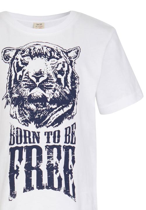 Soobe - Tiger Tee White