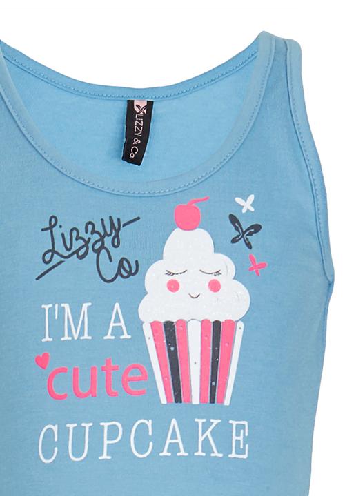 Lizzy - Zakuri Vest Pale Blue