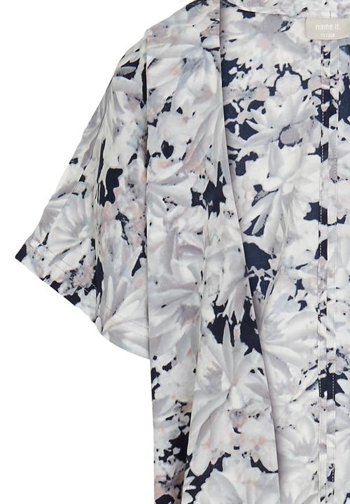 Name It - Printed Kimono Blue