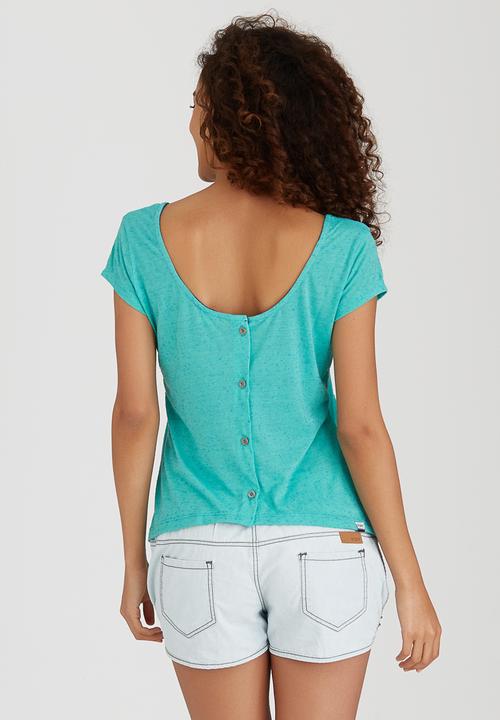 Roxy - Pointellism Tee Green