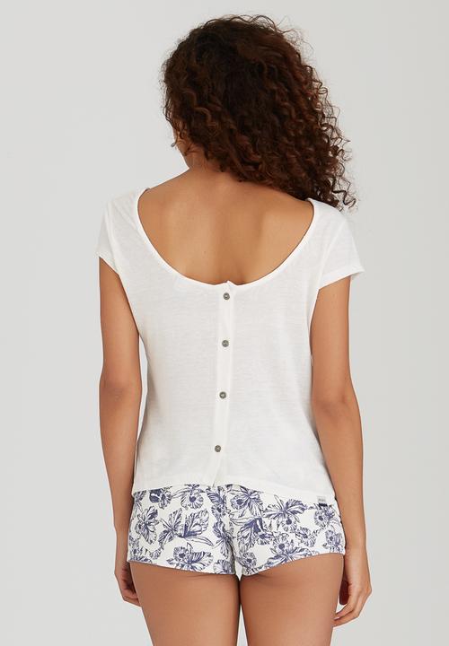 Roxy - Pointellism Tee Off White