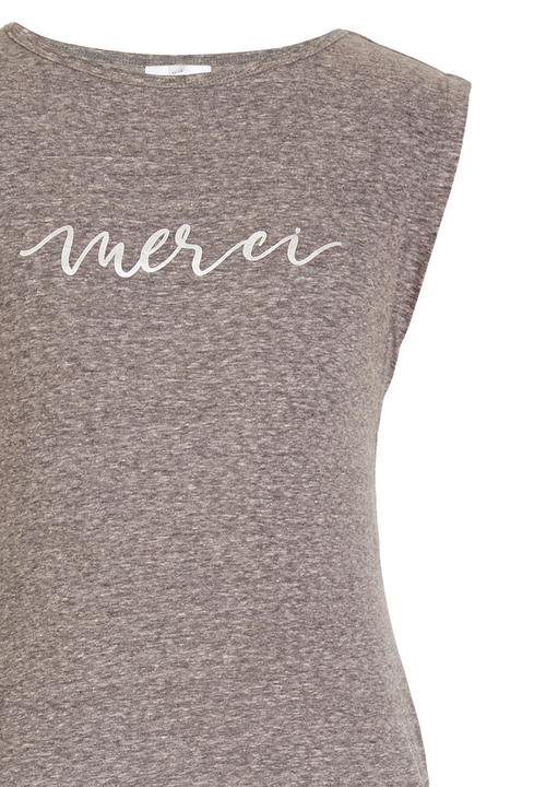 Rebel Republic - Side Tie Top Grey