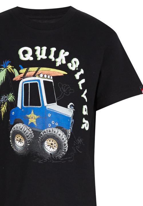 Quiksilver - Patrol Tods  Tee Black