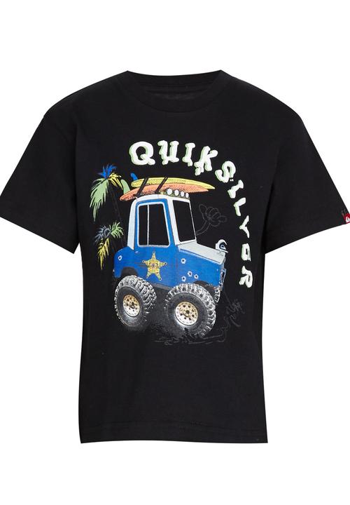Quiksilver - Patrol Tods  Tee Black