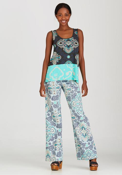 Maya Prass - Bela Bela Tank Turquoise