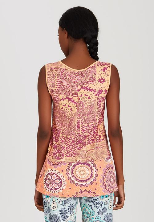 Maya Prass - Bela Bela Tank Coral