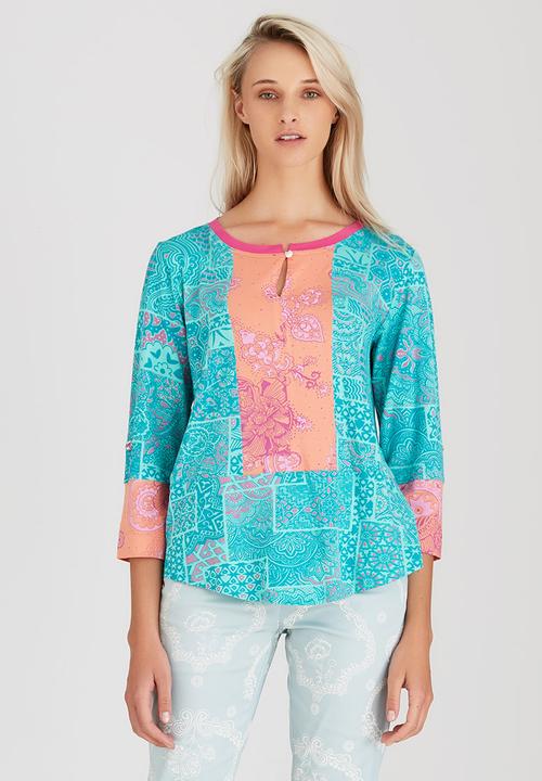 Maya Prass - Aleeza Blouse Light Green