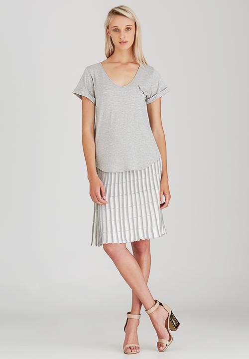 Tamara Chérie - Ana T-shirt Grey Melange