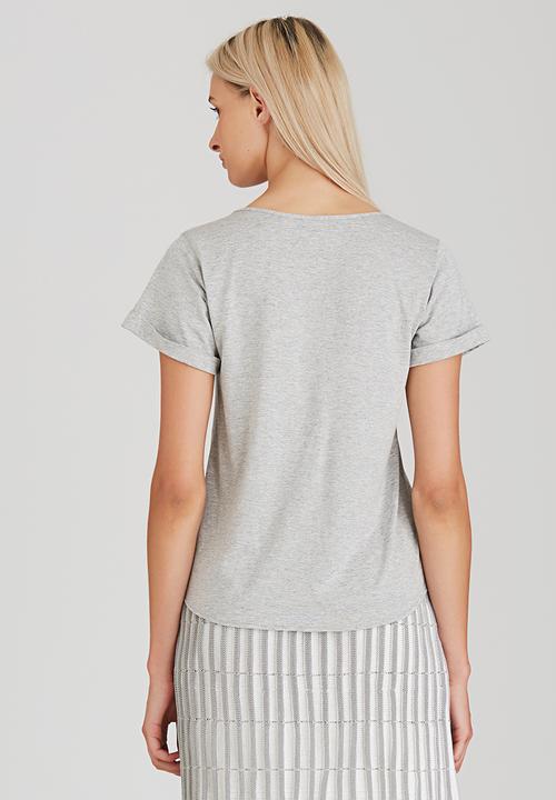 Tamara Chérie - Ana T-shirt Grey Melange