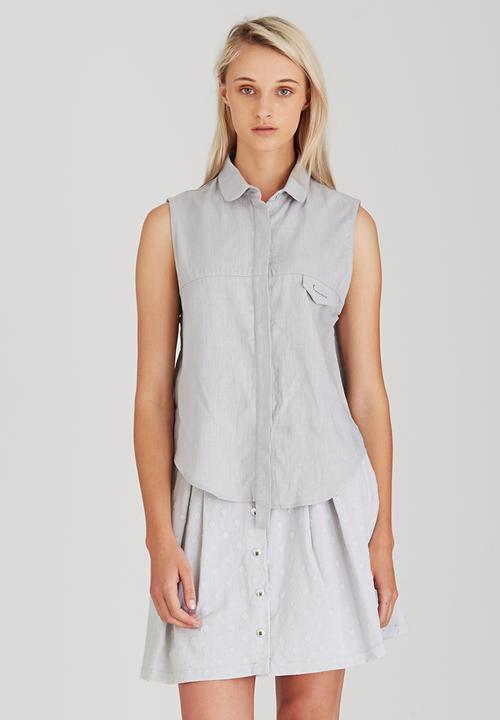 Tamara Chérie - Paige Shirt Pale Grey