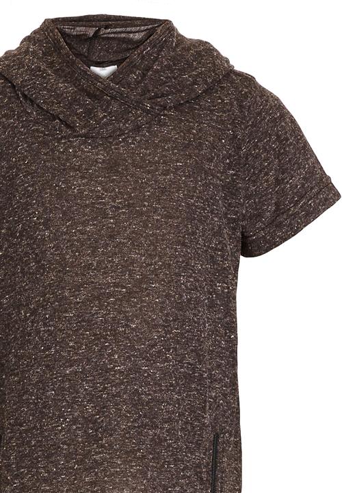 See-Saw - Hooded Tee Black