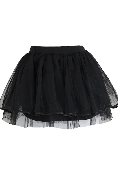 BoohooDNU - Tulle Mini Skirt Black