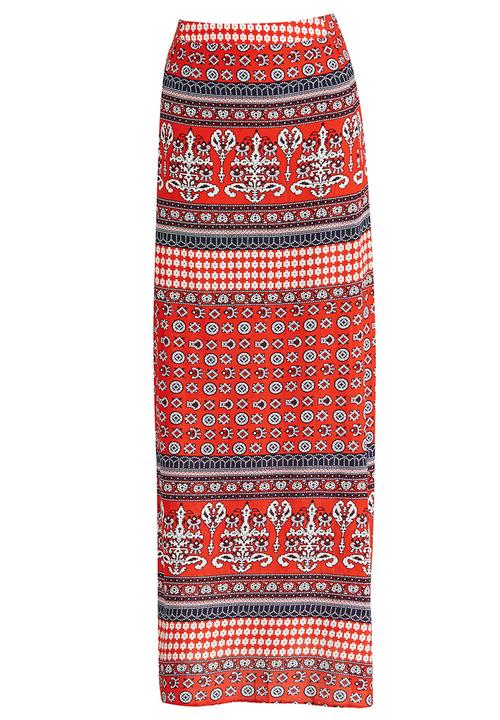 BoohooDNU - All-over Print Maxi Skirt Multi-colour