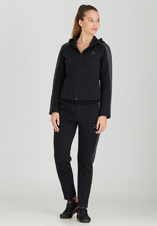 PUMA - T7 Fullzip Hoody Black