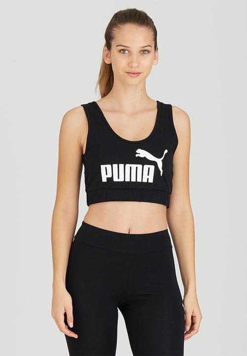 PUMA - Essential No-1 Crop Top Black