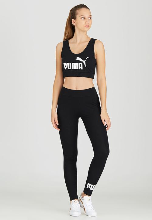PUMA - Essential No-1 Crop Top Black