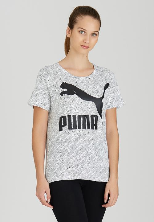PUMA - Printed Tee White