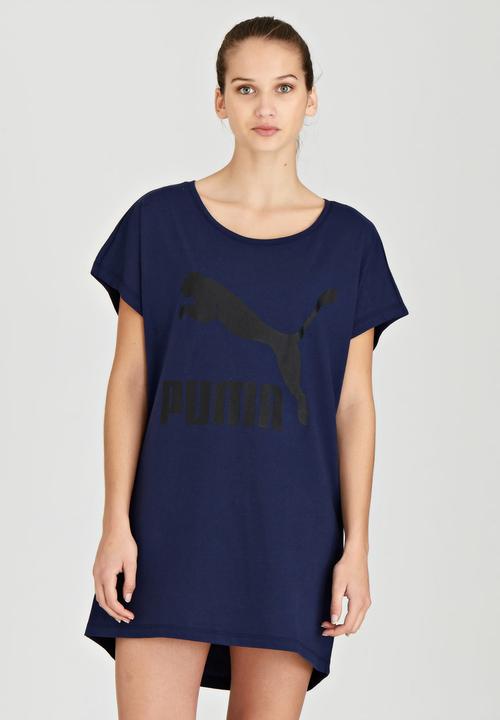 PUMA - No-1 Logo Sweater Dress Navy