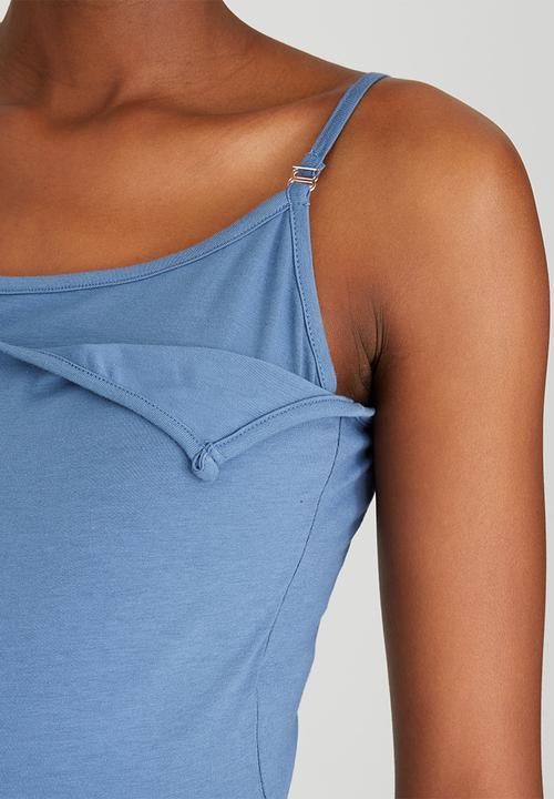 Cherry Melon - Feeding Cami Blue