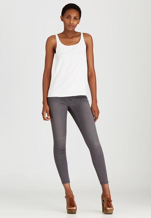 ONLY - Geggo Easy Fit Tank Top White
