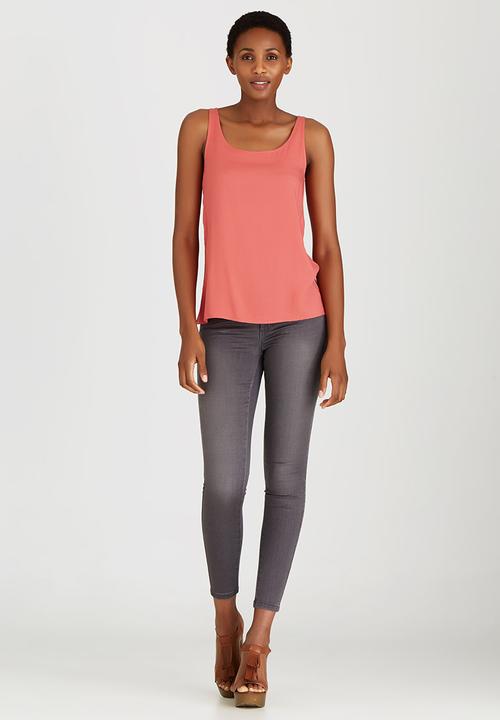 ONLY - Geggo Easy Fit Tank Top Mid Pink