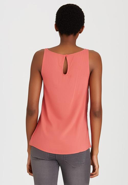 ONLY - Geggo Easy Fit Tank Top Mid Pink