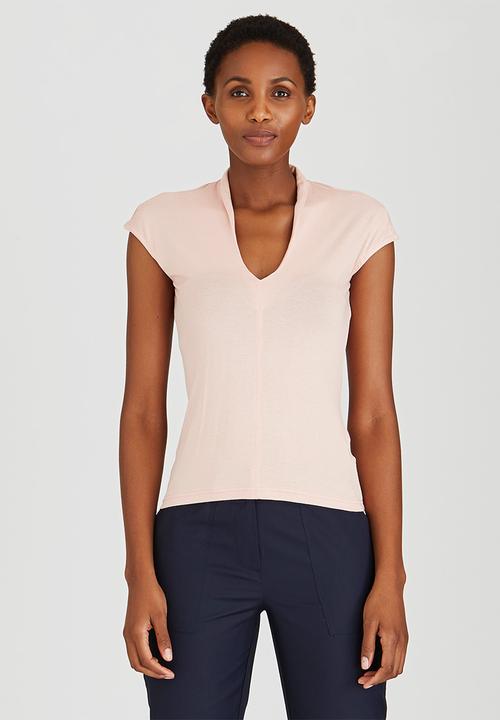edit - Easy-wearing Knit Cami Pale Pink