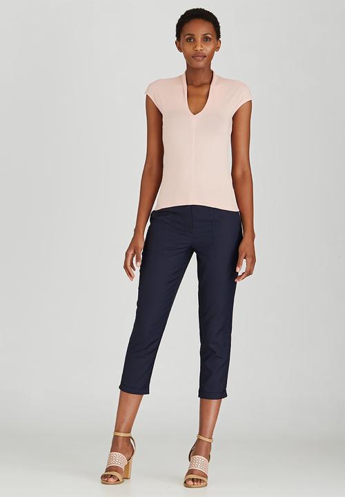 edit - Easy-wearing Knit Cami Pale Pink