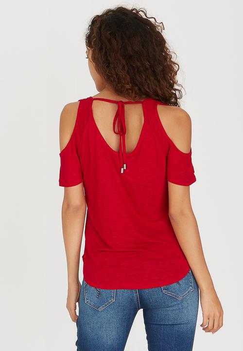 SISSY BOY - Clarita Loose Fit Top Red