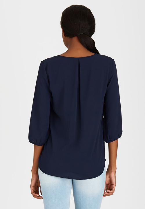 ONLY - Tassel Tunic Navy