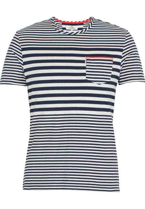 Ben Sherman - Stripe Tee Navy