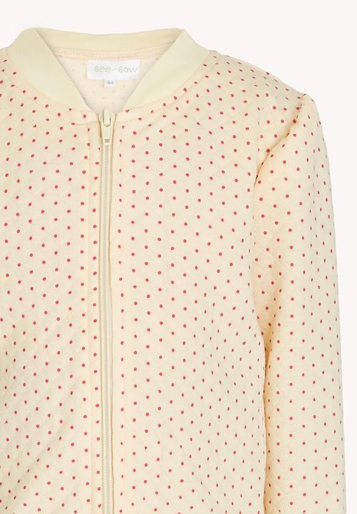 See-Saw - Quilted Bomber Yellow