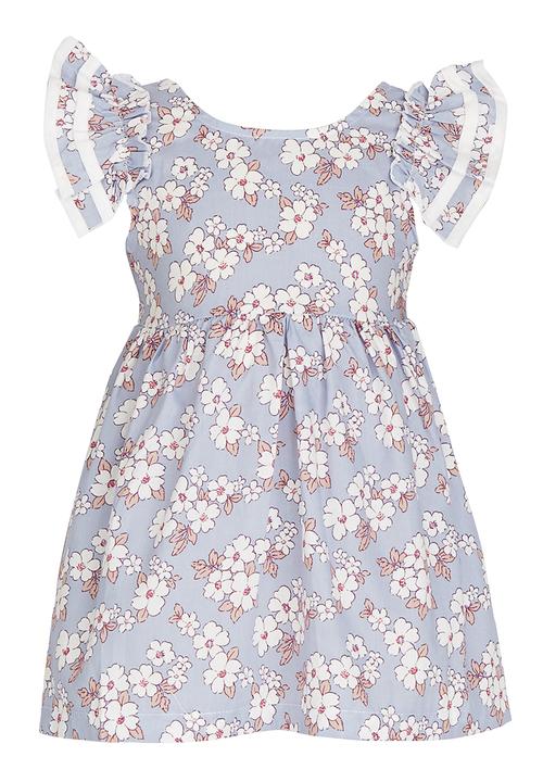 Pop Candy - Printed Floral Dress Multi-colour