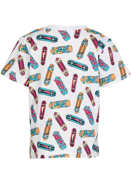 See-Saw - Colourblock Tee White