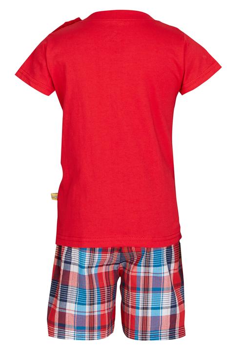 Pop Candy - Printed  Top And Short Set Red