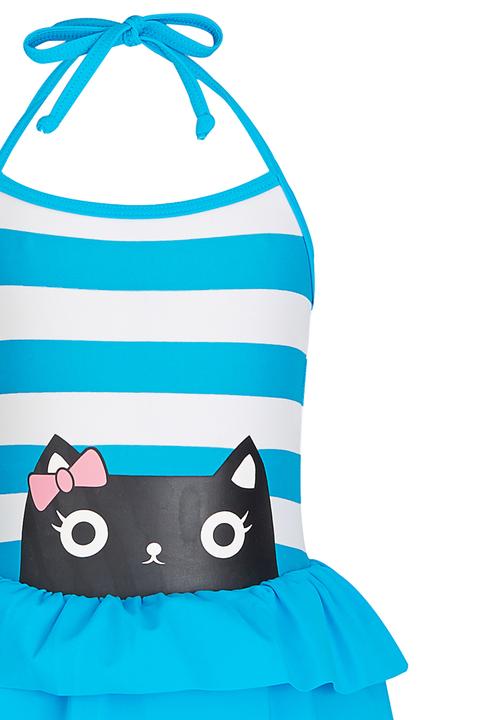 Pop Candy - 2 Piece Swimming Set Blue and White