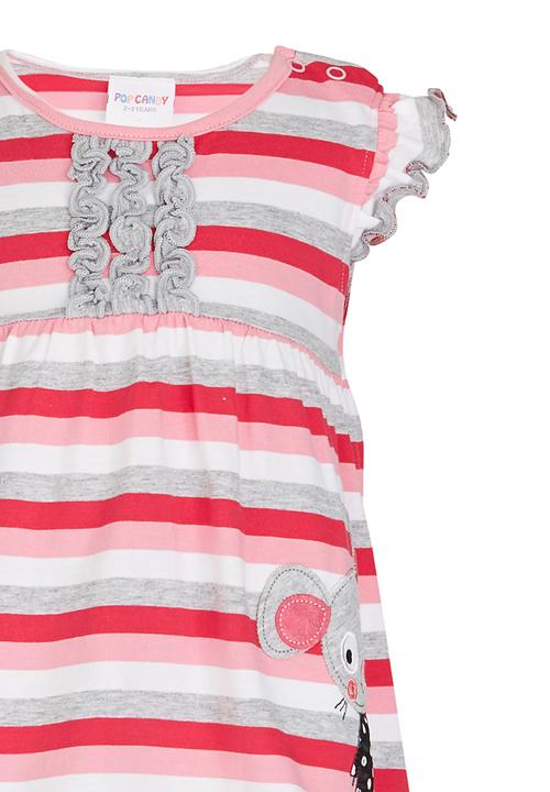 Pop Candy - Printed Top And Pant Set Multi-colour